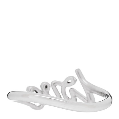 Tiffany 18K White Gold Diamond Paloma's Graffiti Love Ring 53 6.5 3 of 6