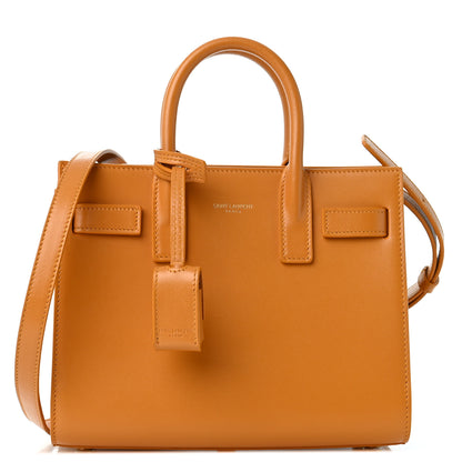 Saint Laurent Calfskin Nano Sac De Jour Senape Yellow 1 of 10