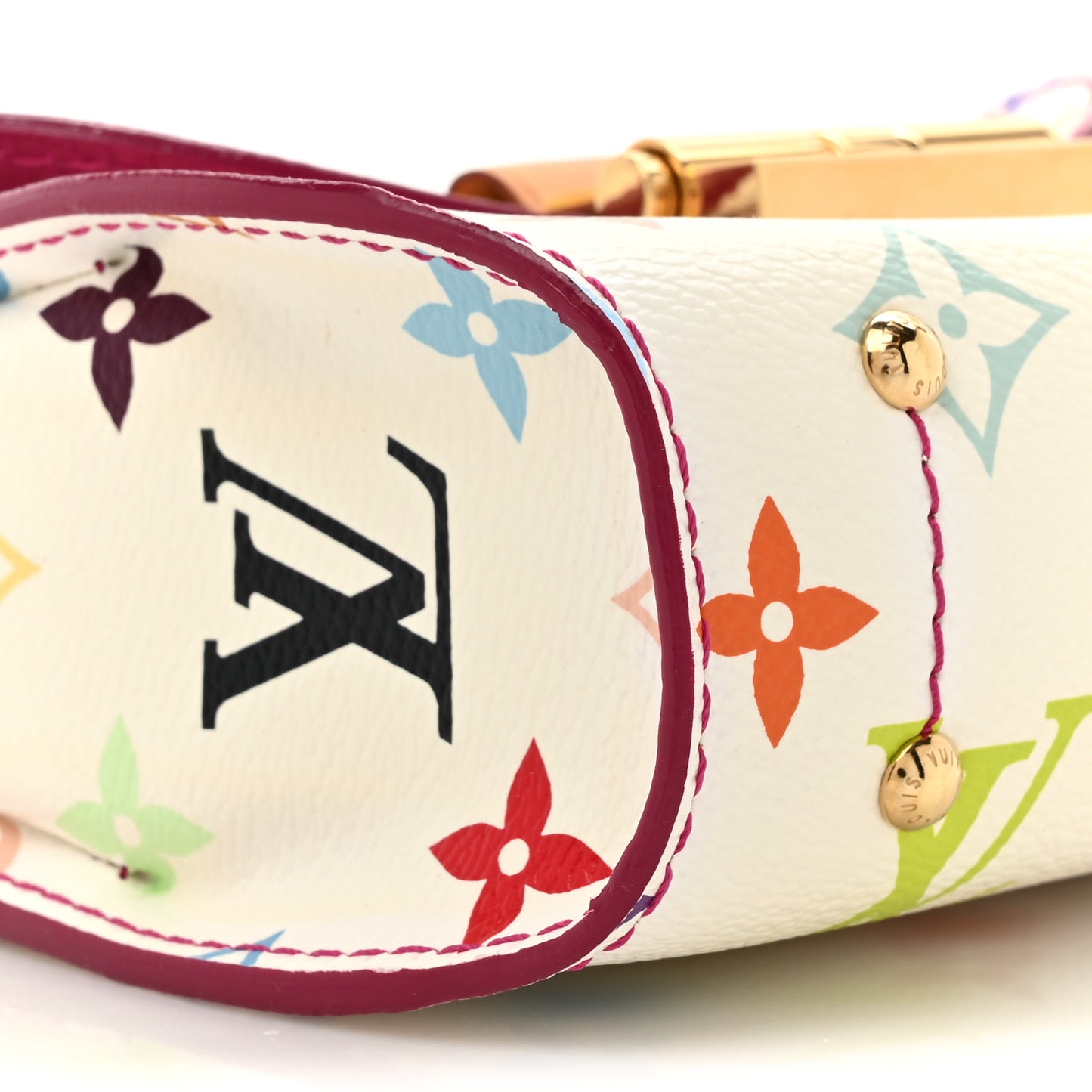 Monogram Multicolor Heartbreaker White