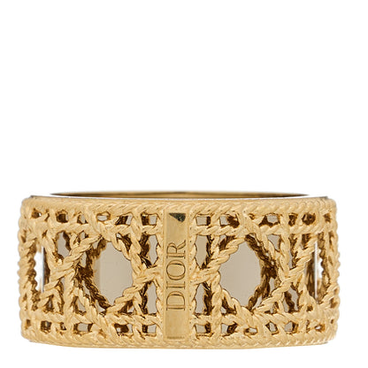 Christian Dior 18K Yellow White Gold My Dior Ring 49 5 1 of 5