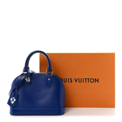 Louis Vuitton Epi Alma BB Indigo 11 of 11