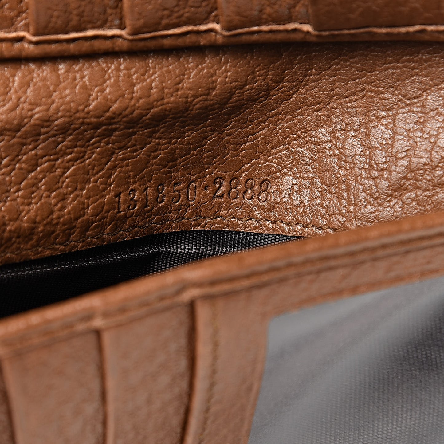 Calfskin French Junco Wallet Light Brown