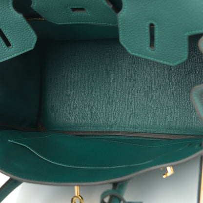Hermes Togo Birkin 30 Malachite 5 of 14