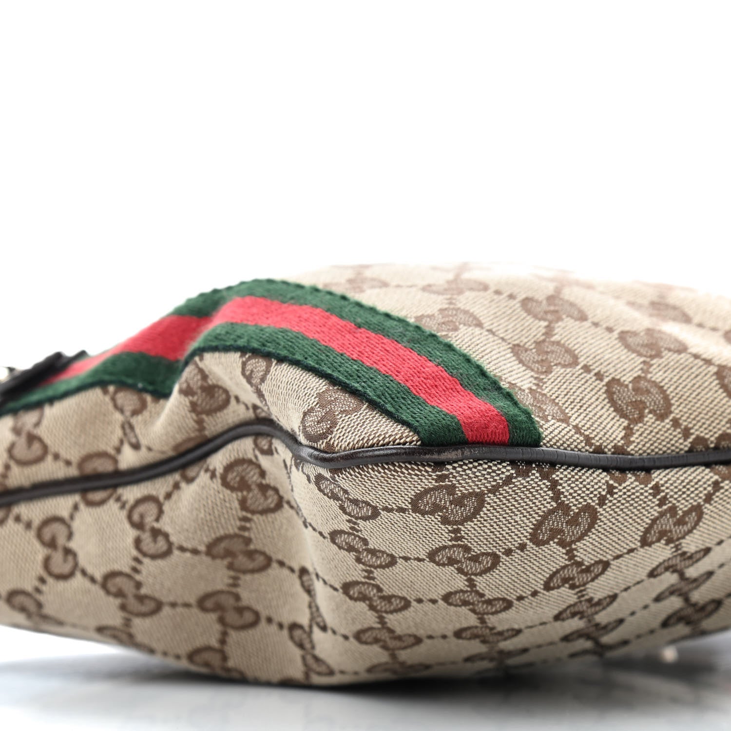Gucci Monogram Web Jolicoeur Charms Messenger Dark Brown 6 of 9