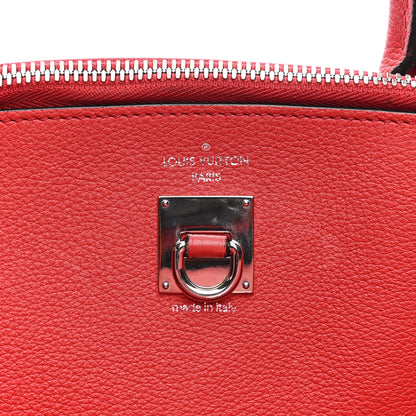 Louis Vuitton Taurillon City Steamer MM Rubis 8 of 12