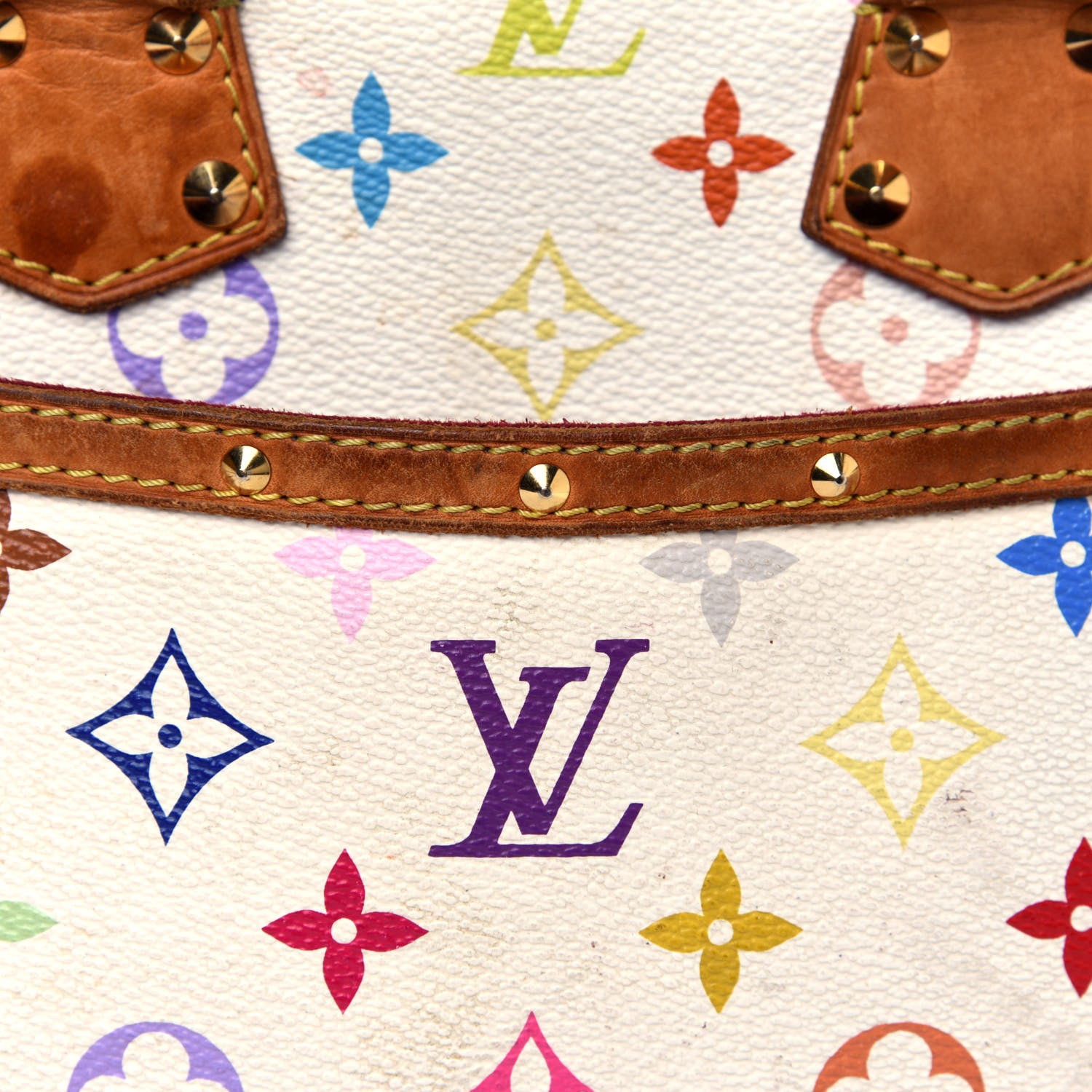 Louis Vuitton Monogram Multicolor Trouville White 8 of 8