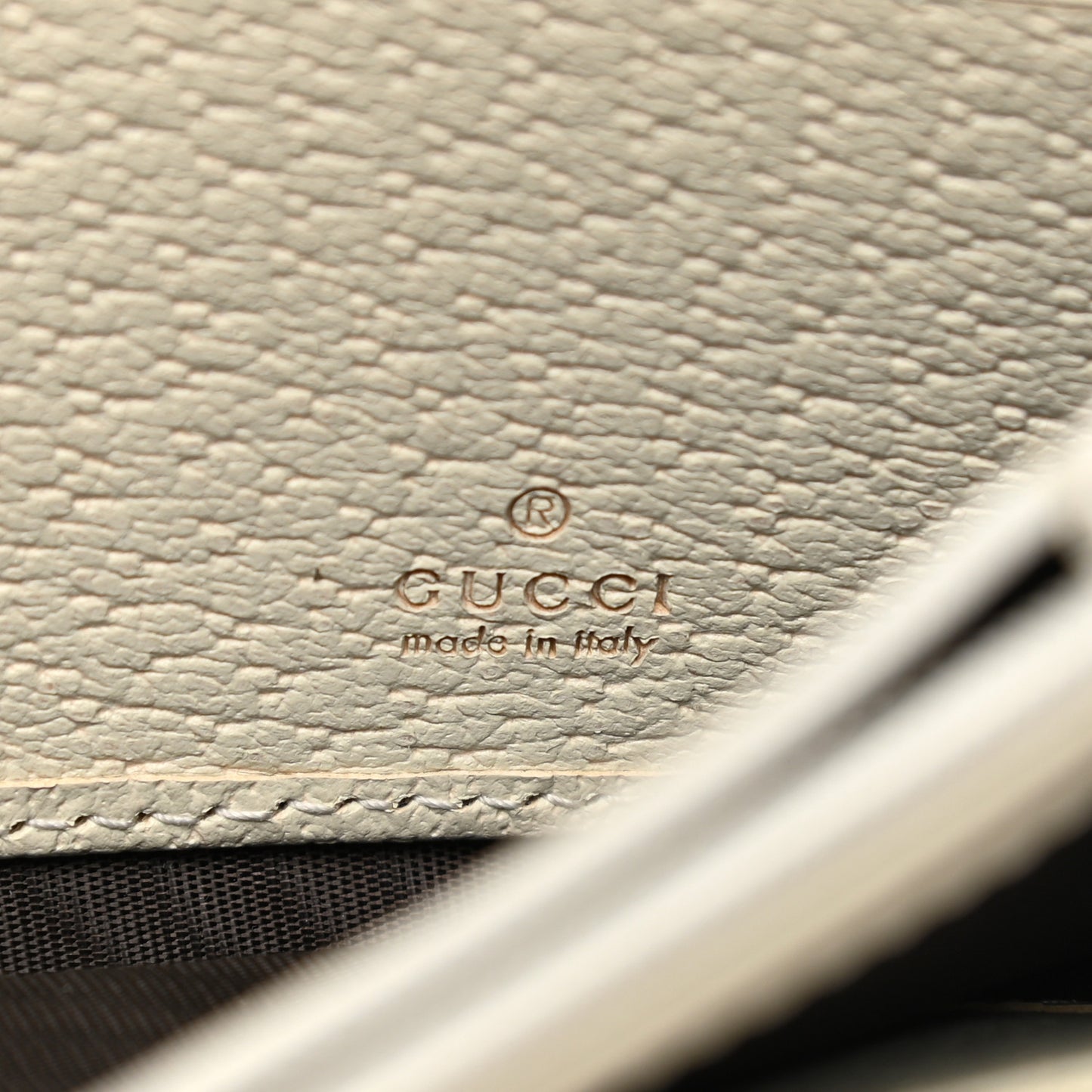 GG Supreme Monogram Flora Web Ophidia Continental Wallet White