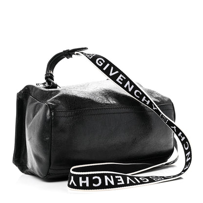 Givenchy Crackled Patent 4G Small Pandora Black 3 of 10