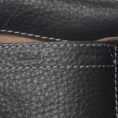 Chloe Calfskin Mini Marcie Round Crossbody Bag Black 5 of 11