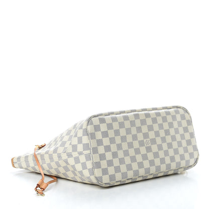 Louis Vuitton Damier Azur Neverfull MM 4 of 24