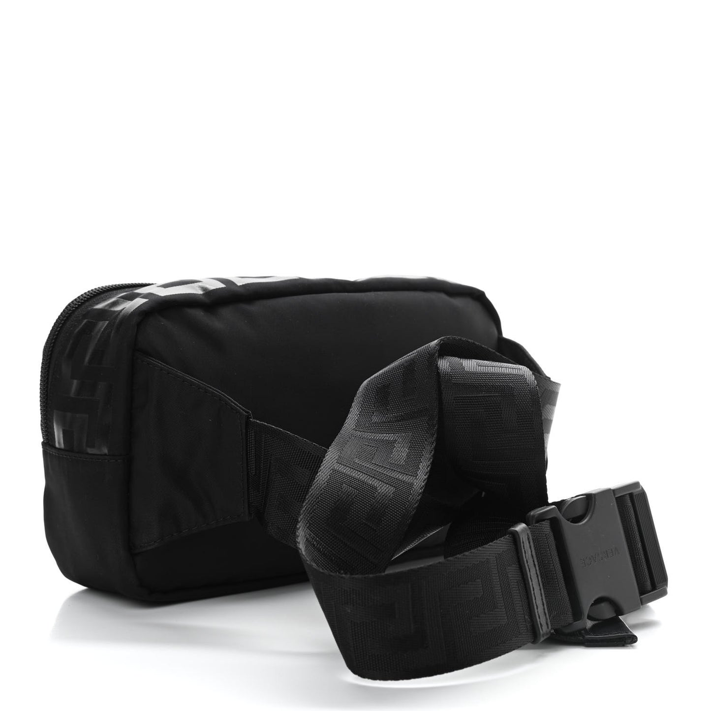 Nylon Logo Belt Bag Black