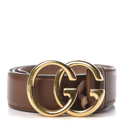 Gucci Calfskin Double G Belt 85 34 Brown 1 of 7