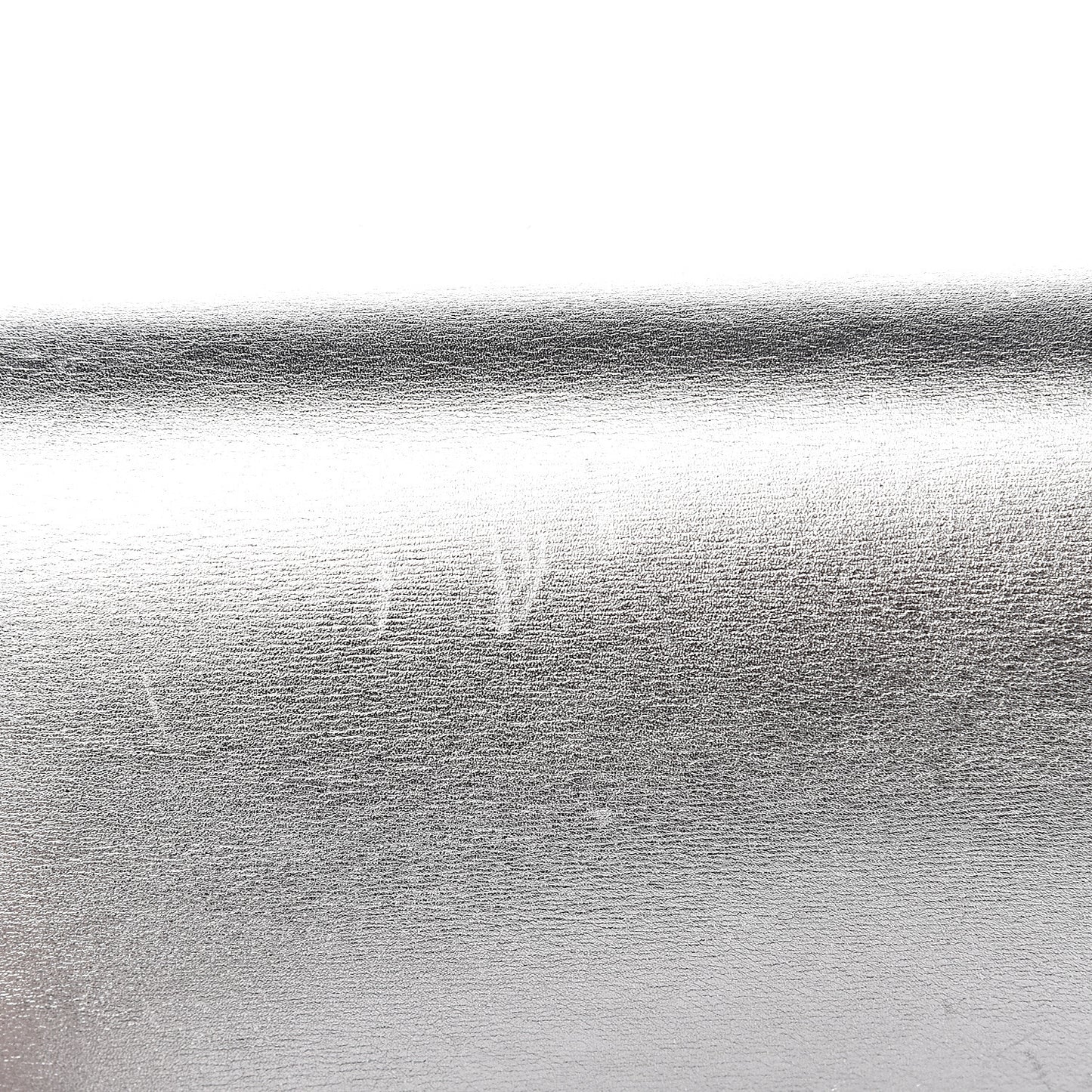 Laminated Lambskin Medium Classic Box Flap Bag Silver