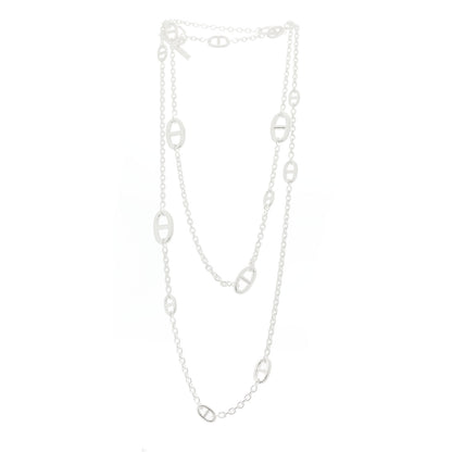 Hermes Sterling Silver Farandole Necklace 120 3 of 6