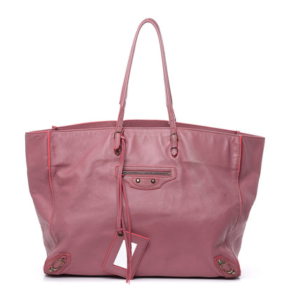 Balenciaga Veau Papier A4 Tote Rose Anglaise 1 of 21