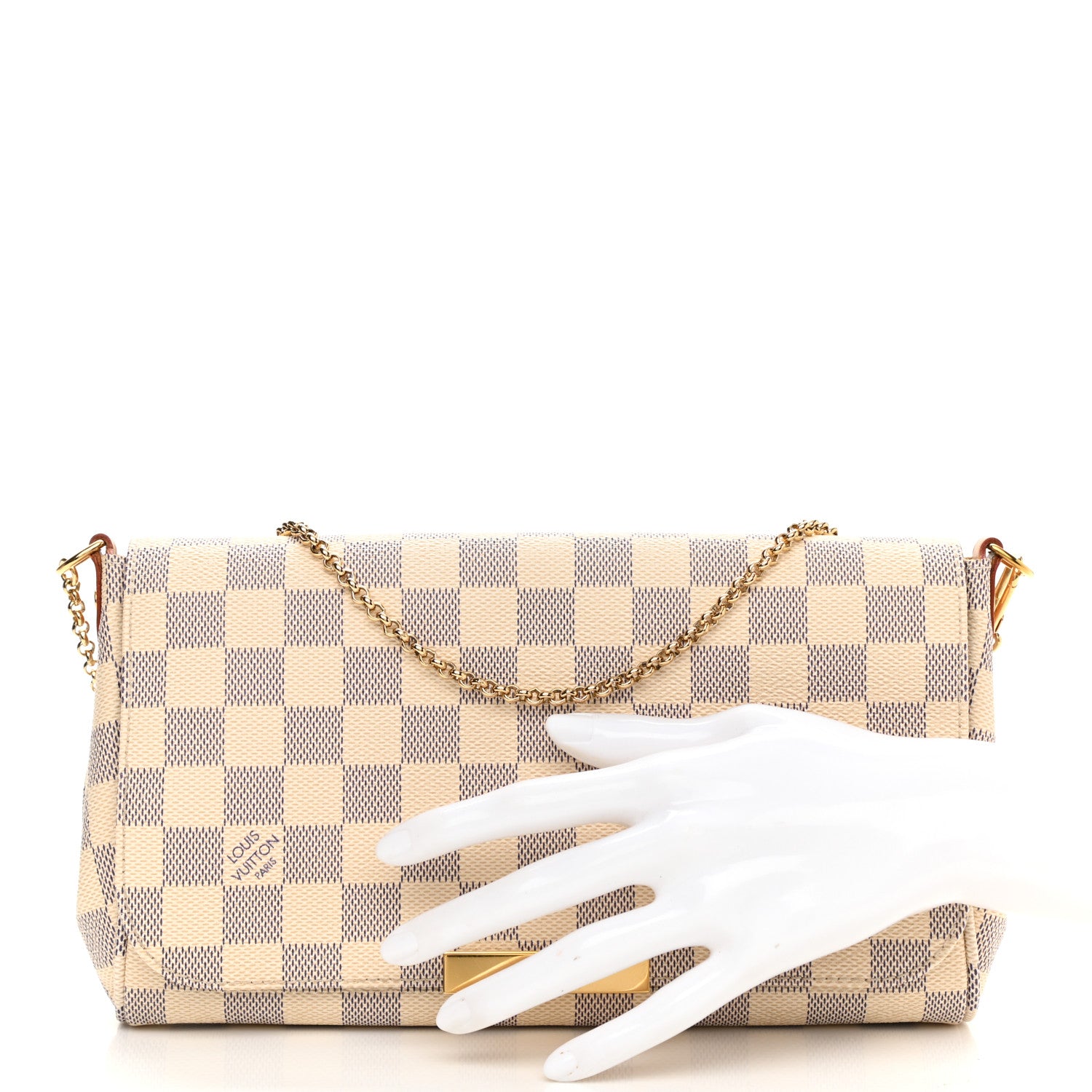 Louis Vuitton Damier Azur Favorite MM 2 of 10