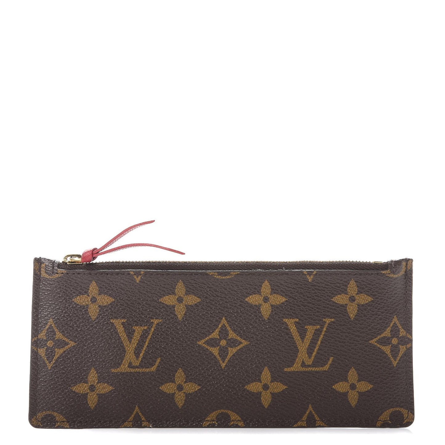 Monogram Josephine Wallet Zippered Insert Fuchsia