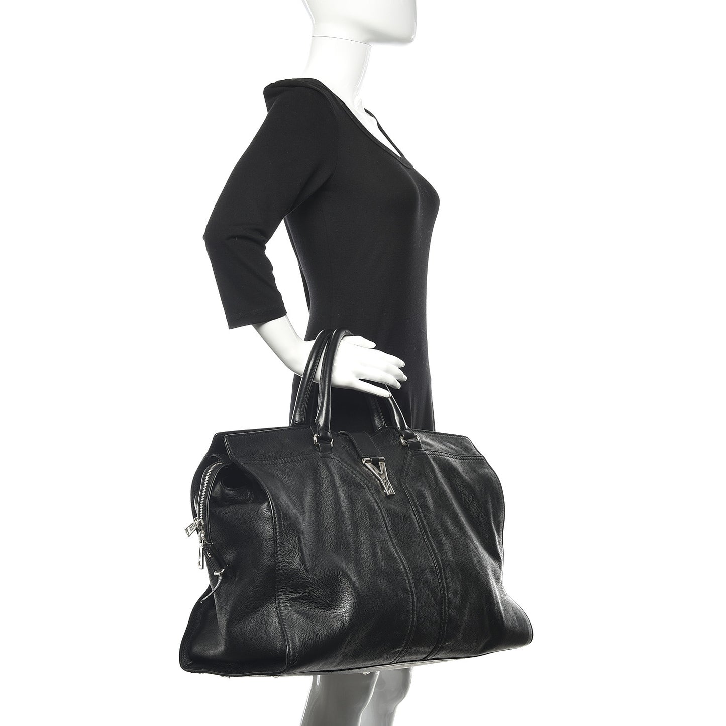 Sheepskin Large Cabas ChYc Black