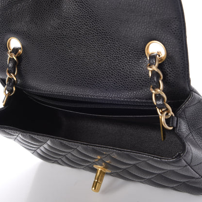 Chanel Caviar Quilted Mini Rectangular Flap Black 5 of 7