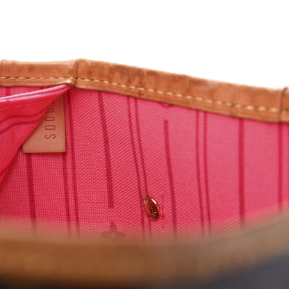 Louis Vuitton Monogram Roses Neverfull MM 7 of 12