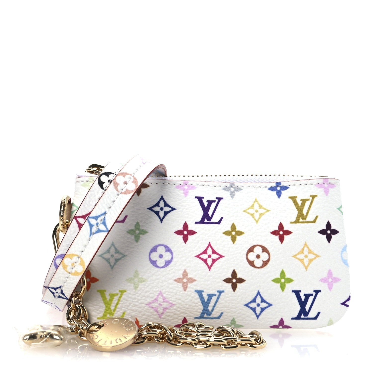 Louis Vuitton LV X TM Monogram Multicolor Phone Holder White 1 of 13