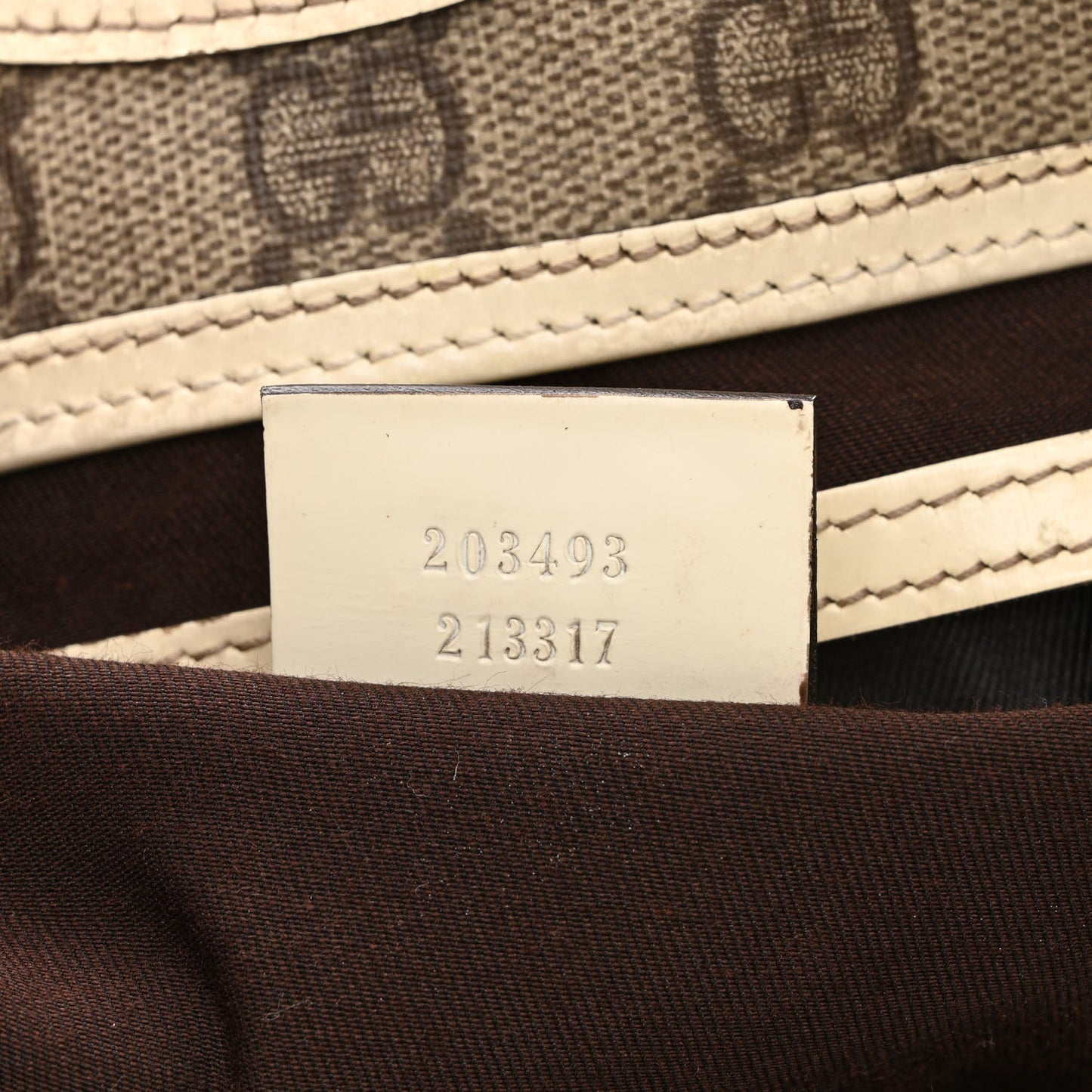 Monogram Large Joy Shoulder Bag White