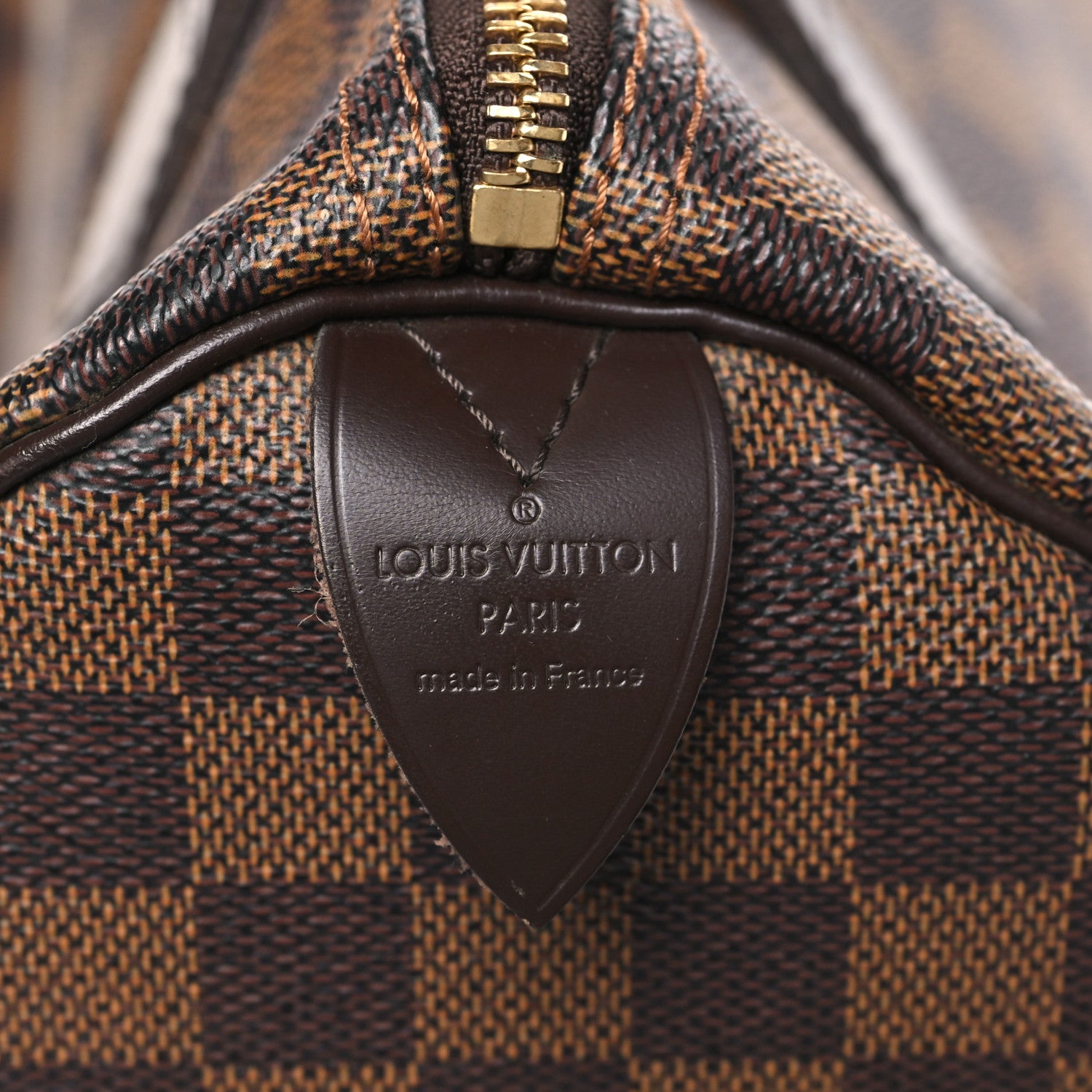 Louis Vuitton Damier Ebene Speedy 30 6 of 11