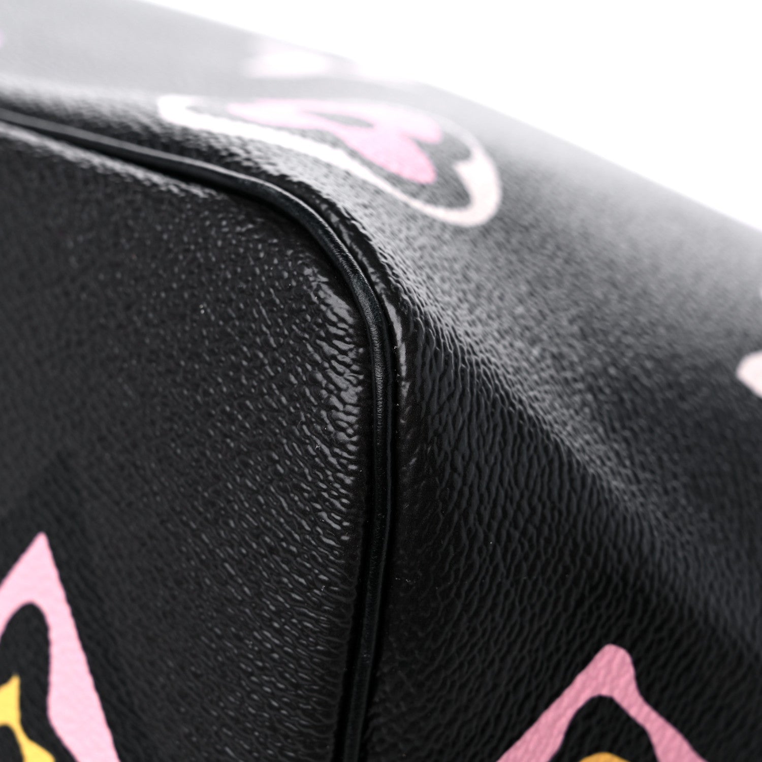 Louis Vuitton Monogram Giant Wild At Heart Neverfull MM Black 9 of 12