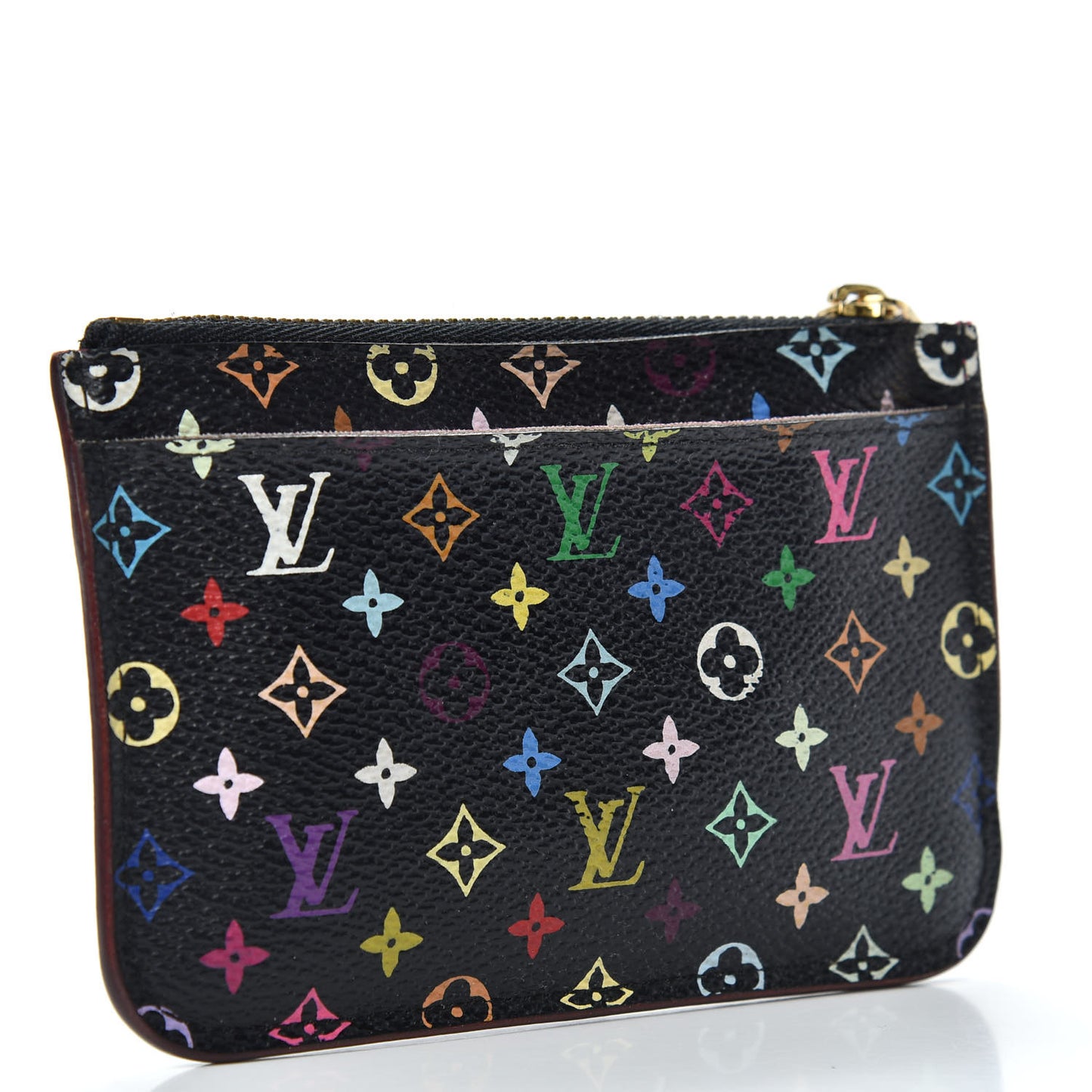 Monogram Multicolor Key Pouch Black Grenade