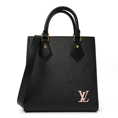 Louis Vuitton Epi Sac Plat BB Black 1 of 9