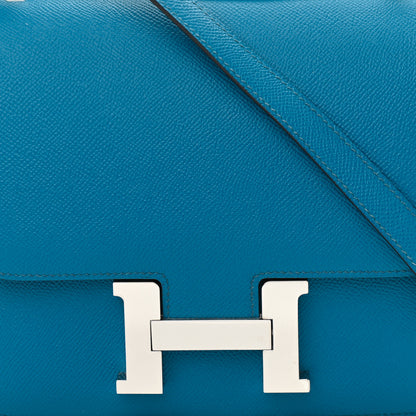 Hermes Epsom Constance 24 Bleu Izmir 8 of 11
