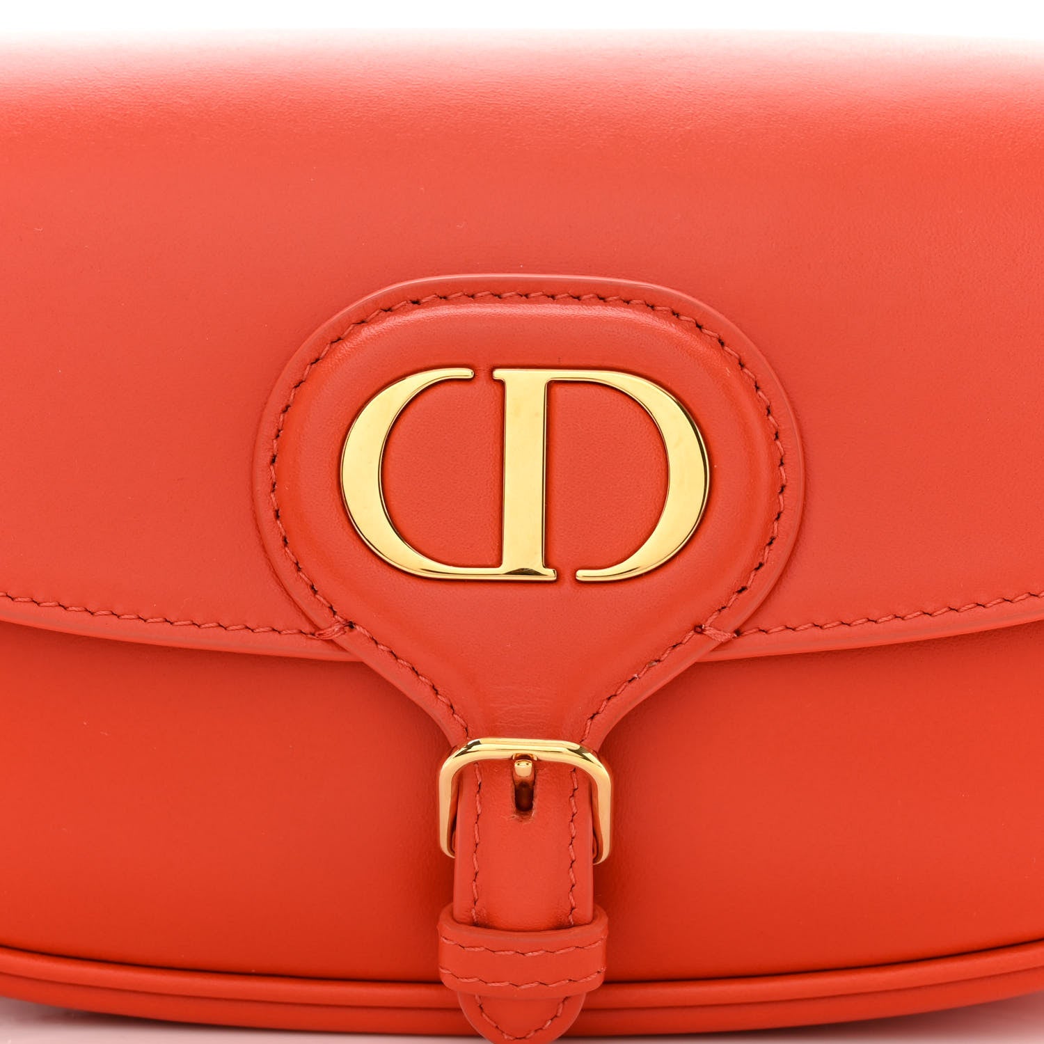Christian Dior Box Calfskin East West Bobby Bag Orange 8 of 10