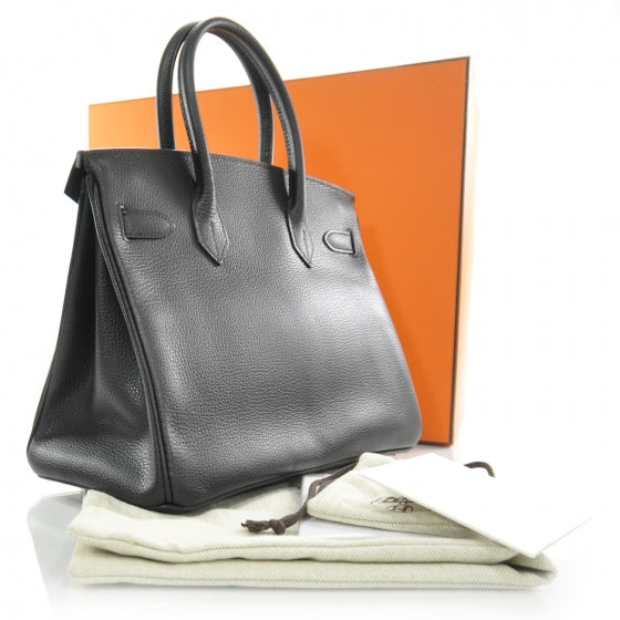 Hermes Togo Birkin 30 Black 3 of 9