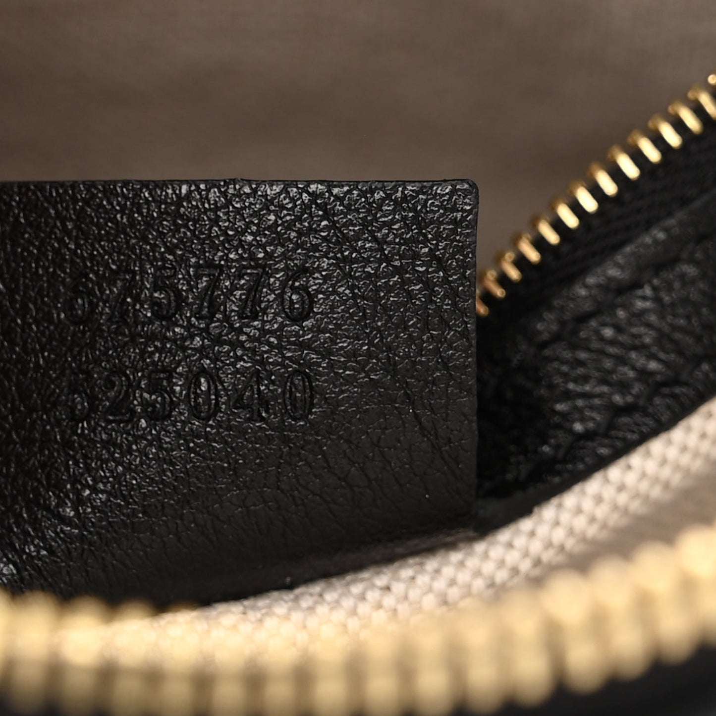 Wonka Grain Calfskin GG Monogram Star Embossed Small GG Shoulder Bag Black