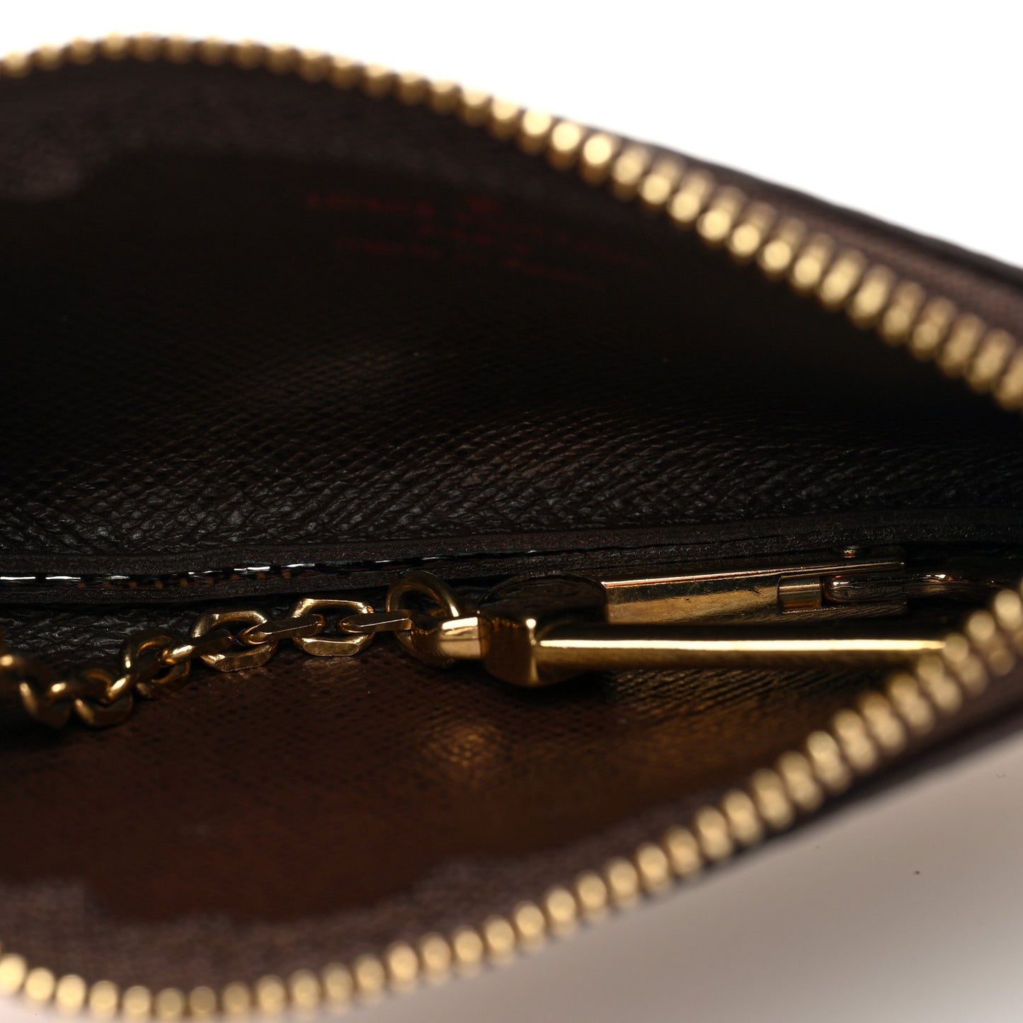 Damier Ebene Key Pouch