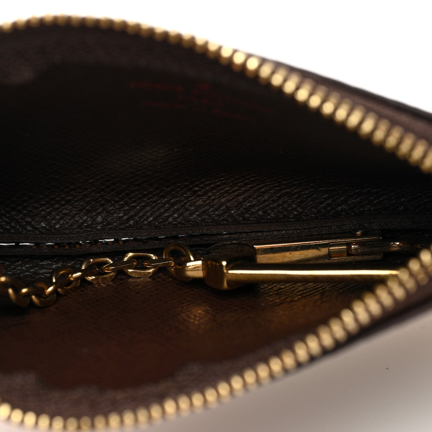 Louis Vuitton Damier Ebene Key Pouch 5 of 6