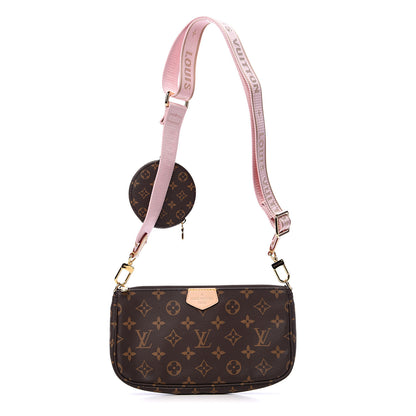 Louis Vuitton Monogram My LV World Tour Multi Pochette Accessories Rose Clair 1 of 11