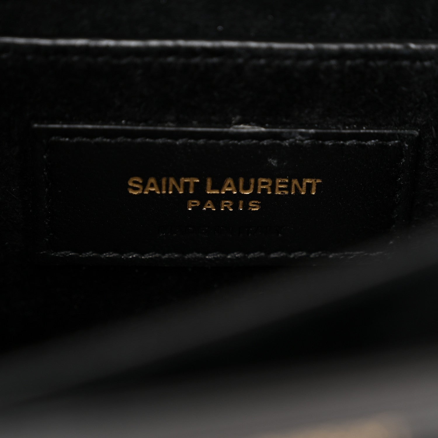 Saint Laurent Calfskin Medium Monogram Sunset Black 6 of 11