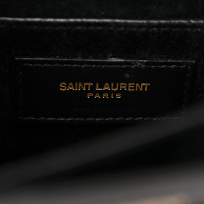 Saint Laurent Calfskin Medium Monogram Sunset Black 6 of 11