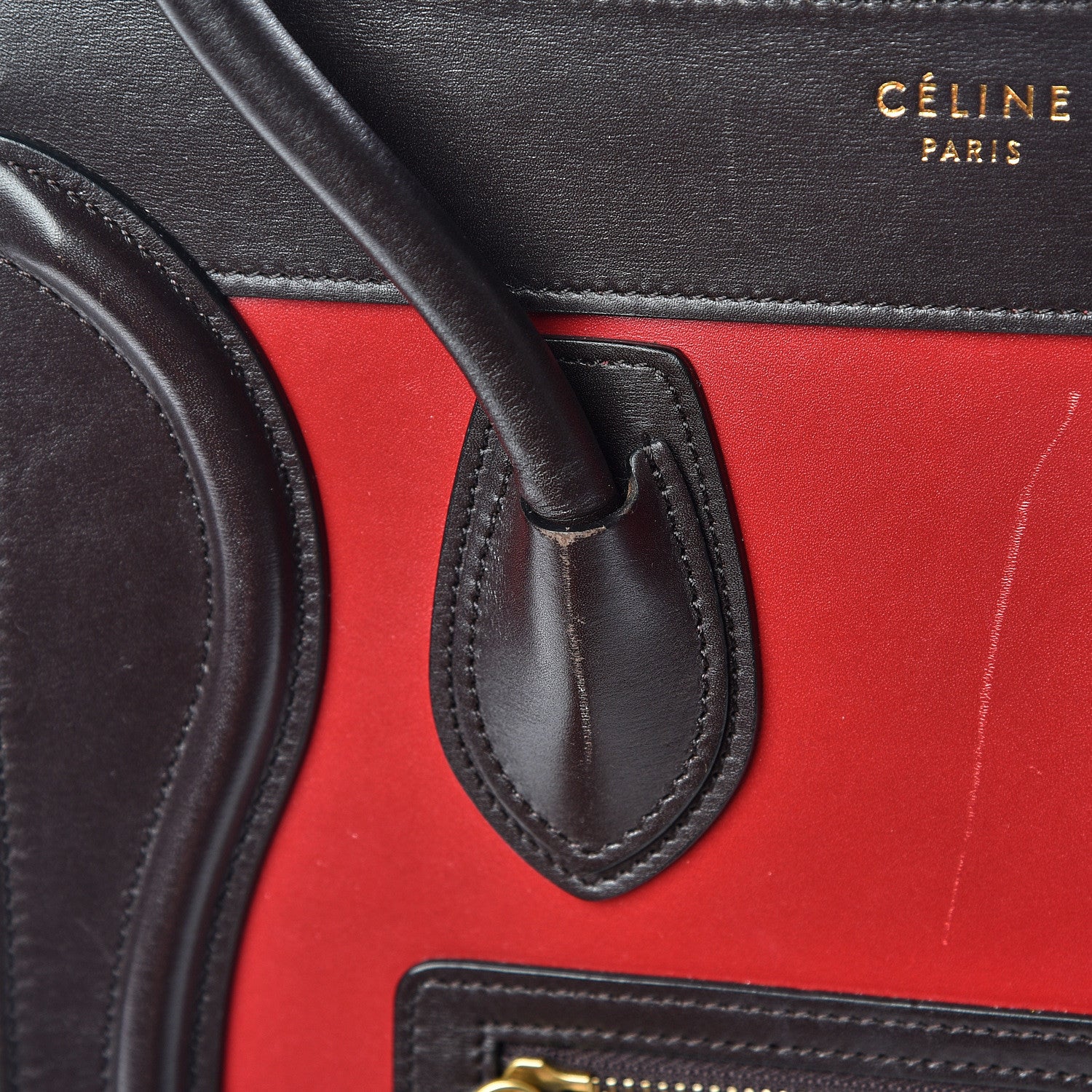 Celine Smooth Calfskin Micro Tri-Color Luggage Multicolor 13 of 15