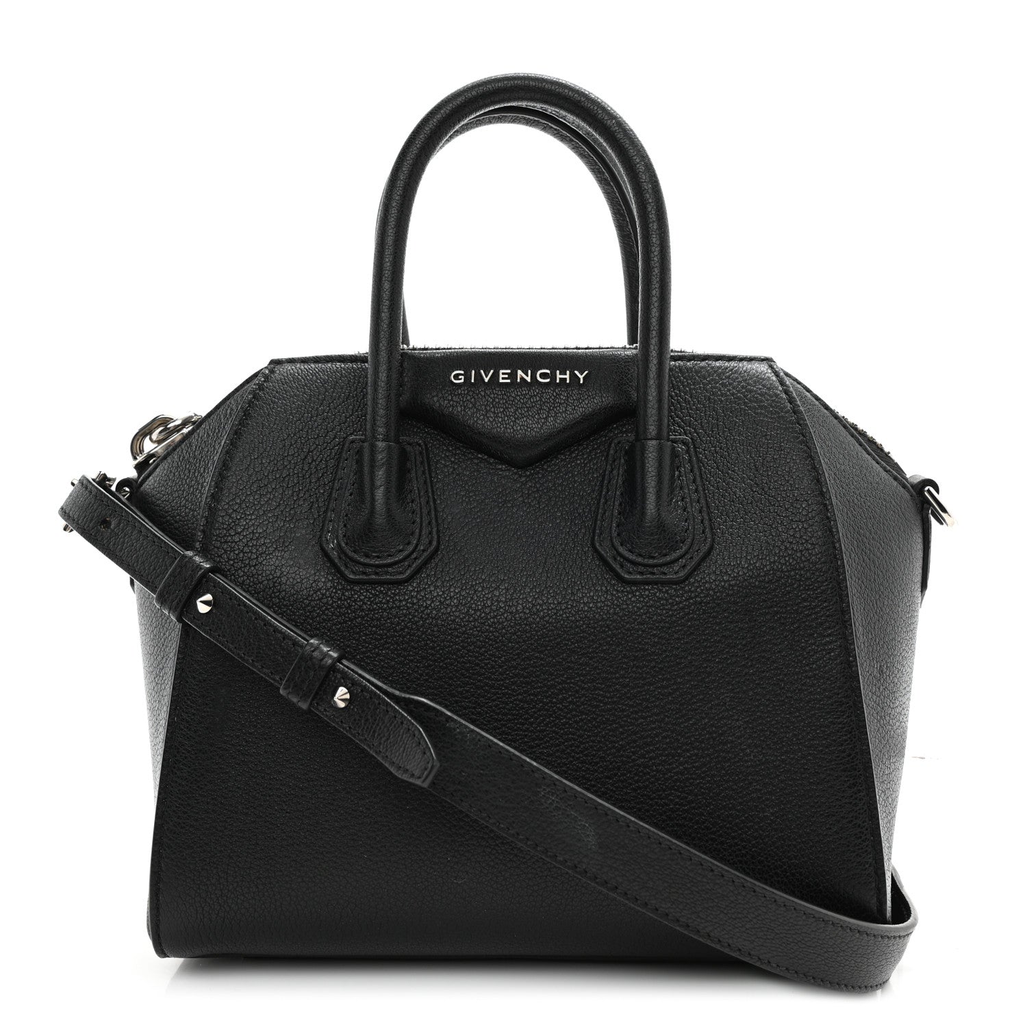 Givenchy Sugar Goatskin Mini Antigona Black 1 of 12