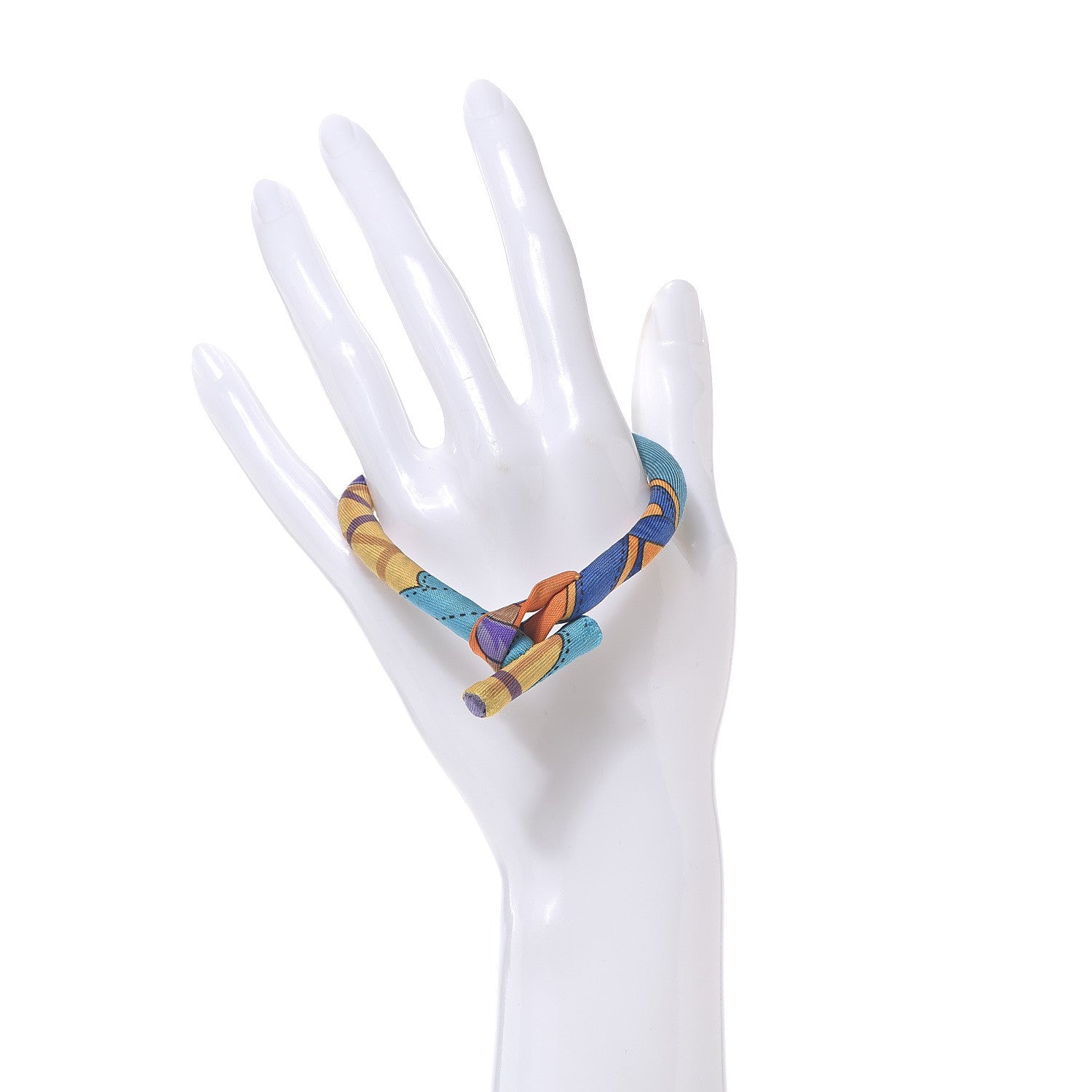 Hermes Silk Twill Bracelet 2 of 5