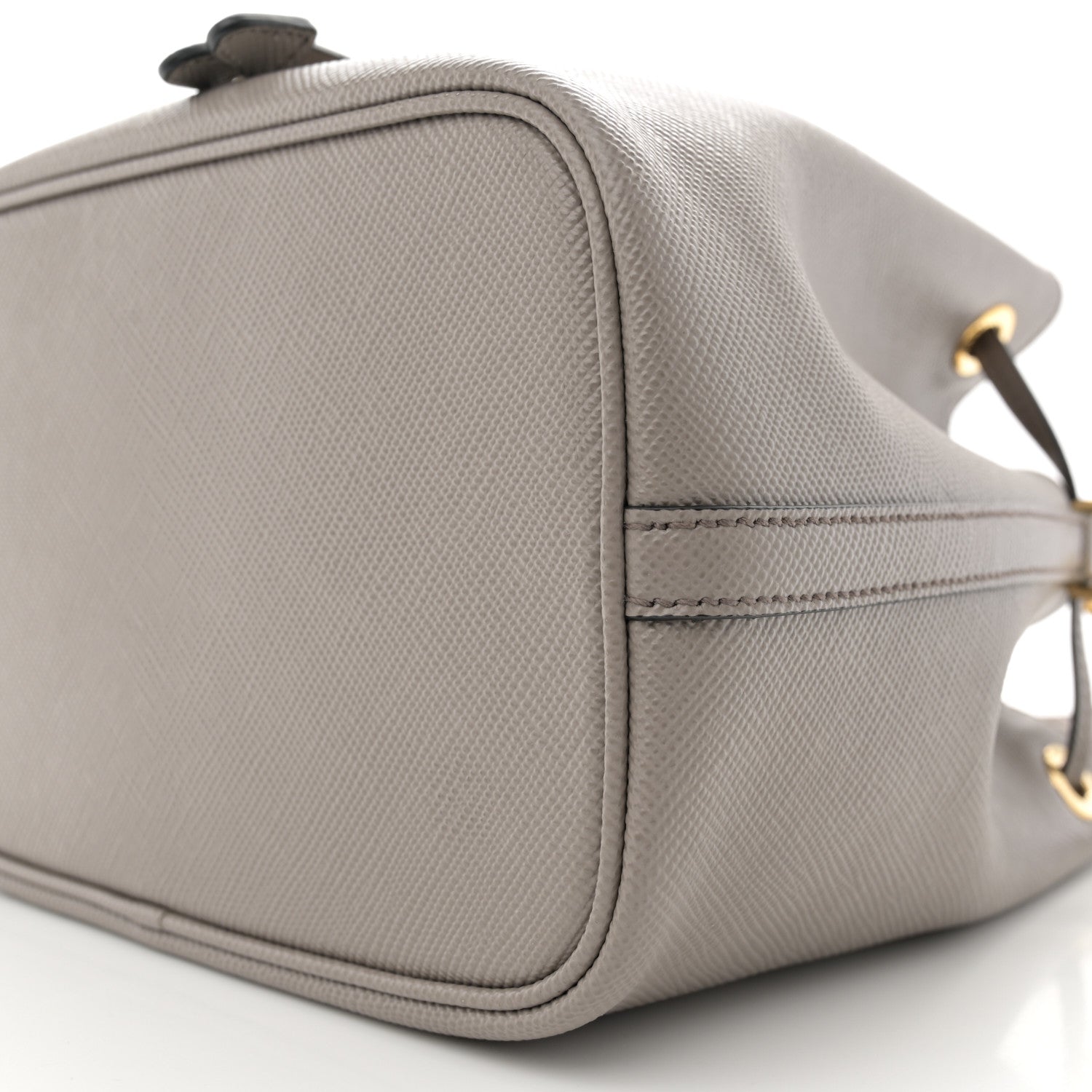Prada Saffiano Cuir Bucket Bag Argilla 10 of 10