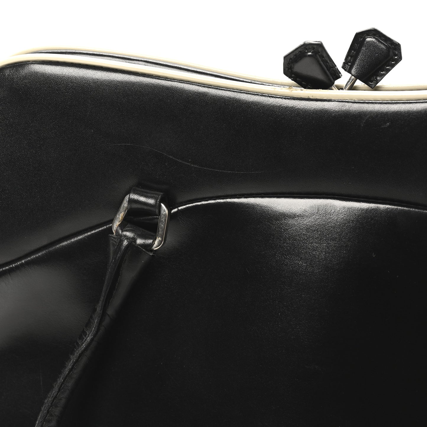 Spazzolato Doctor Bag Black White