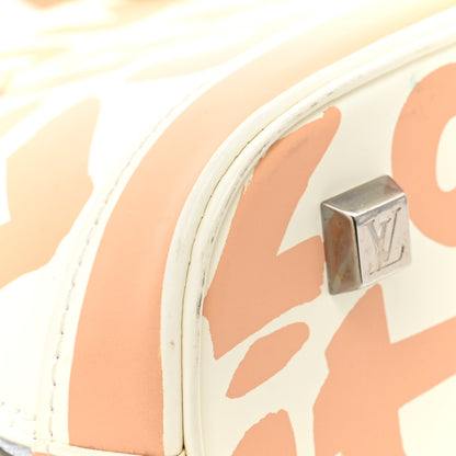 Louis Vuitton Graffiti Alma MM Peach 14 of 21