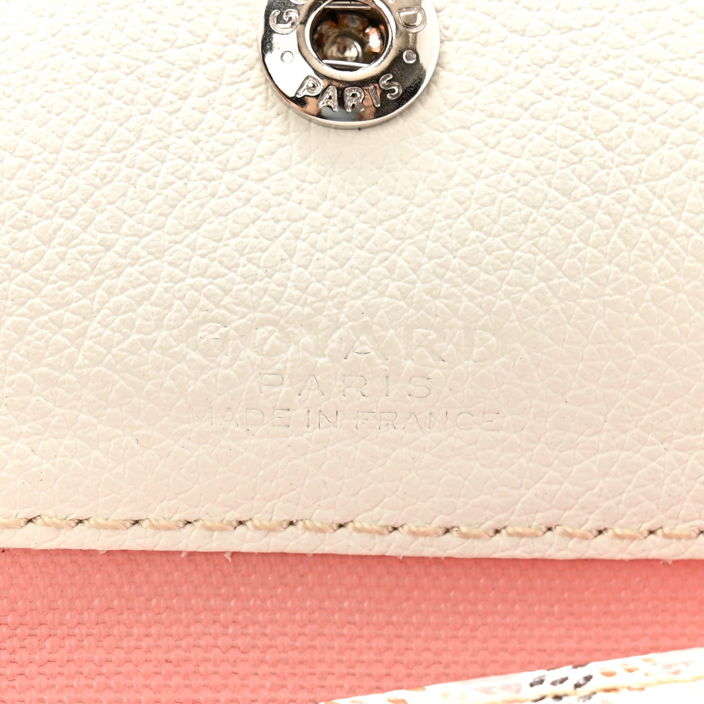 Goyardine Saint Louis Claire Voie GM White Pink