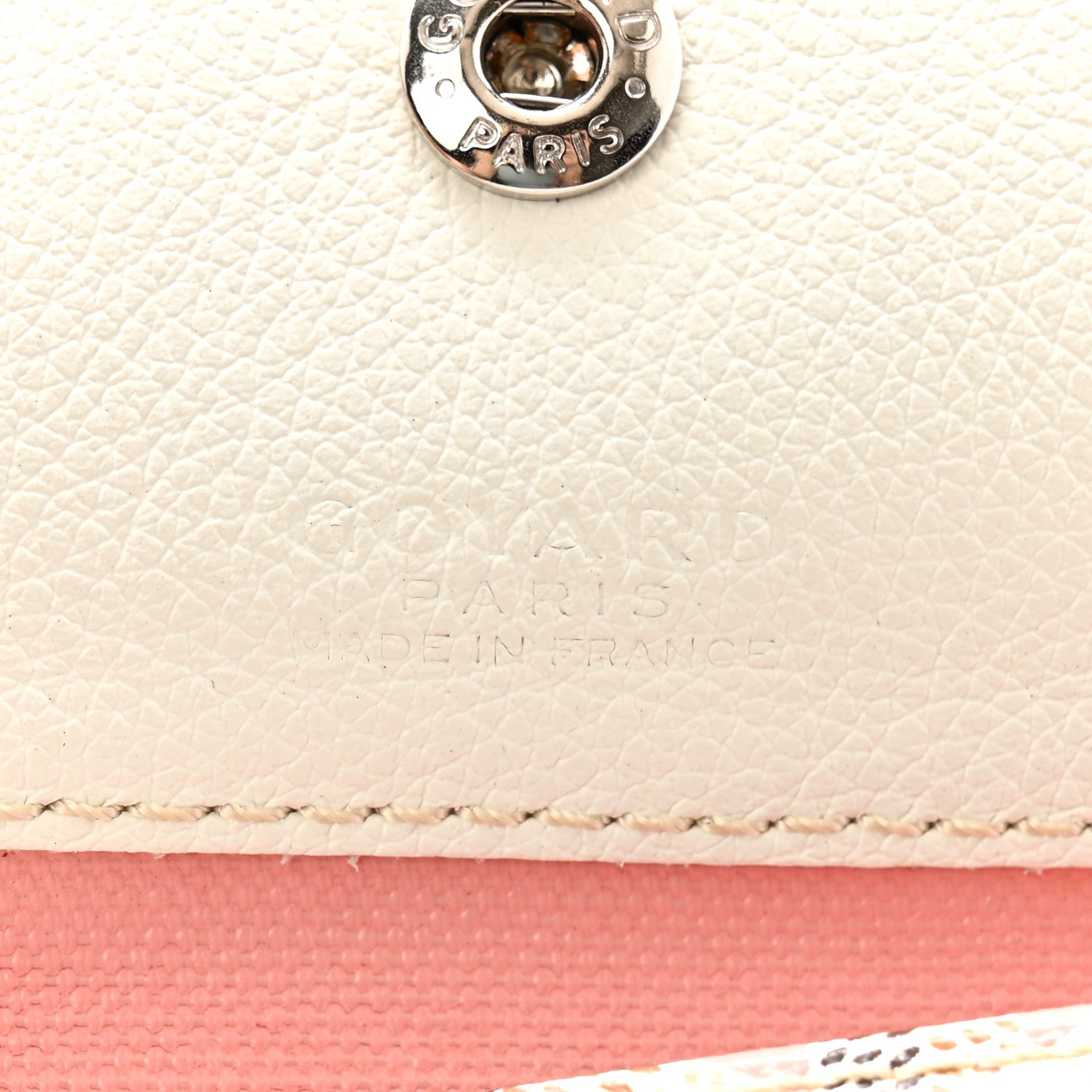 Goyard Goyardine Saint Louis Claire Voie GM White Pink 6 of 11