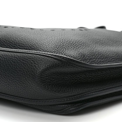 Hermes Taurillon Clemence Evelyne III TGM Black 9 of 15
