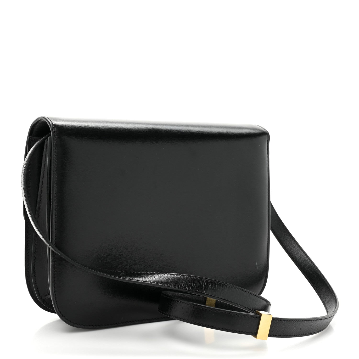 Celine Box Calfskin Medium Classic Box Flap Black 3 of 13