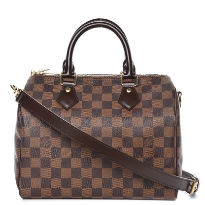 Louis Vuitton Damier Ebene Speedy Bandouliere 25 1 of 8
